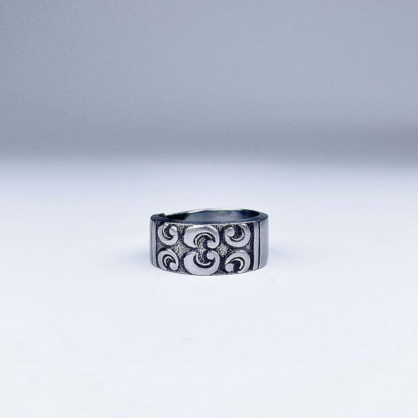 Nachhaltiger Schmuck | Geschwungenes Muster