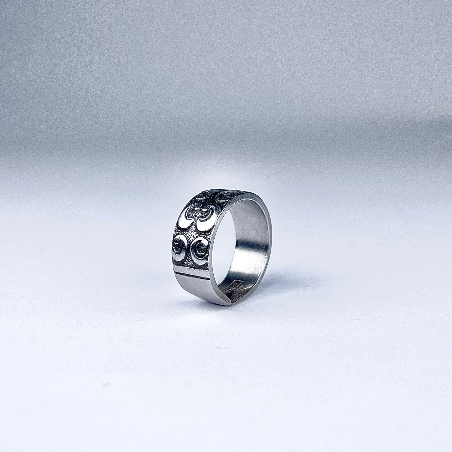 Nachhaltiger Schmuck | Geschwungenes Muster