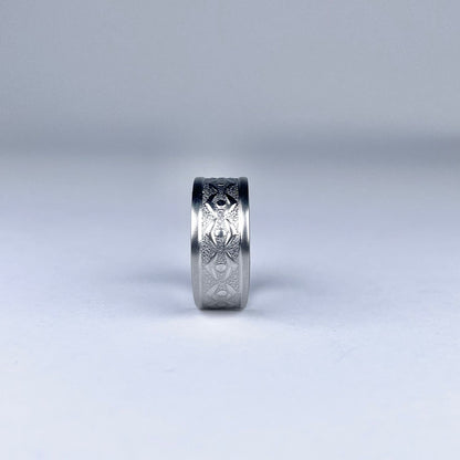 Nachhaltiger Schmuck | Quadratmuster Ring